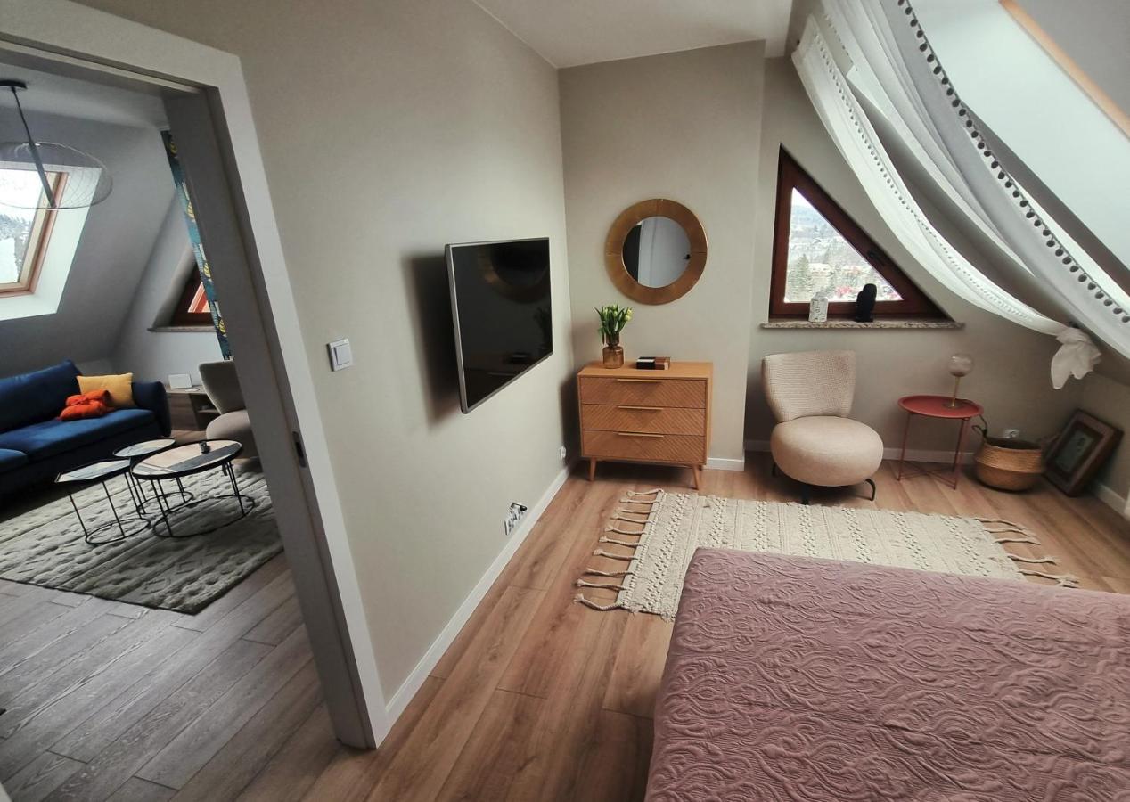 Апартаменты Uroczy Penthouse Шклярска-Поремба Экстерьер фото